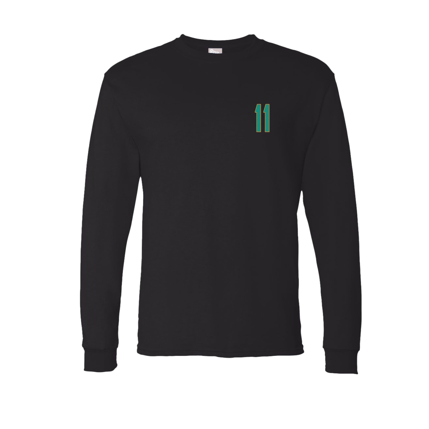 Long Sleeve Tee — Front Shirsy in Black