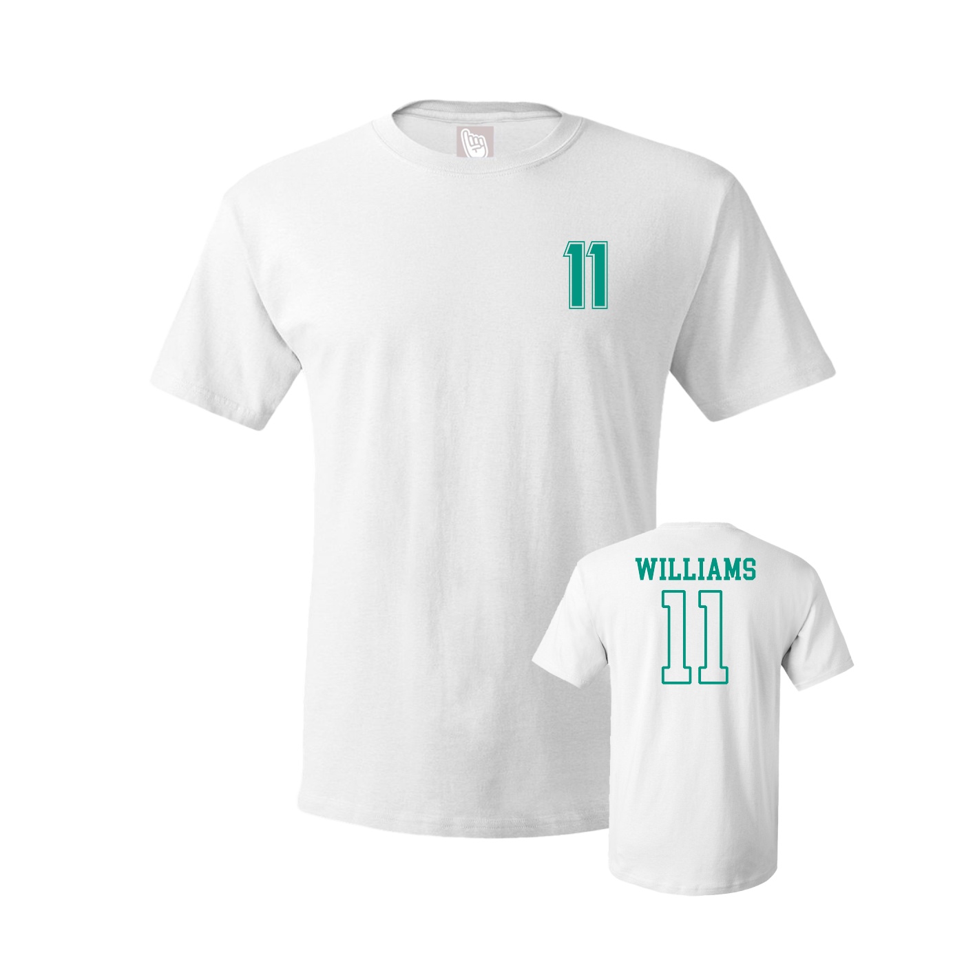 Tee — Chest Back in White