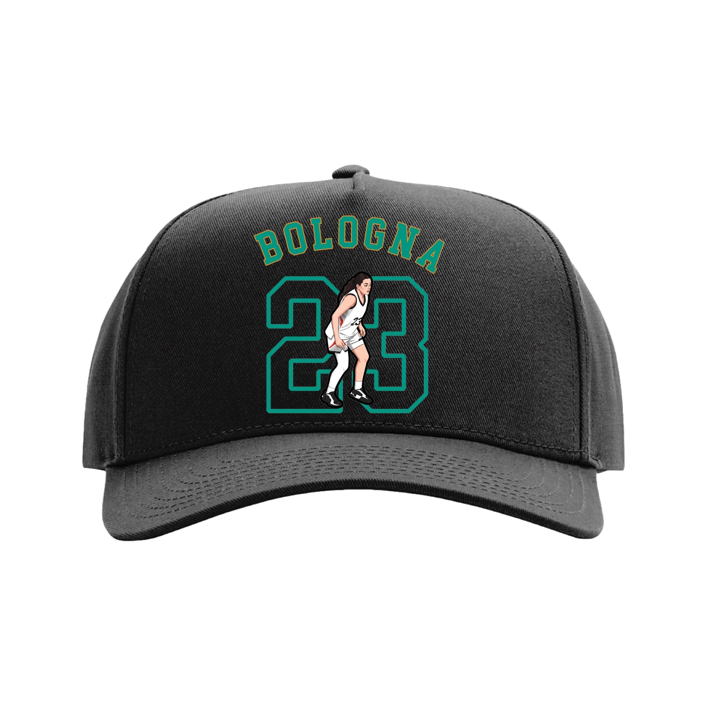 Full Fabric Five-Panel Champ Cap