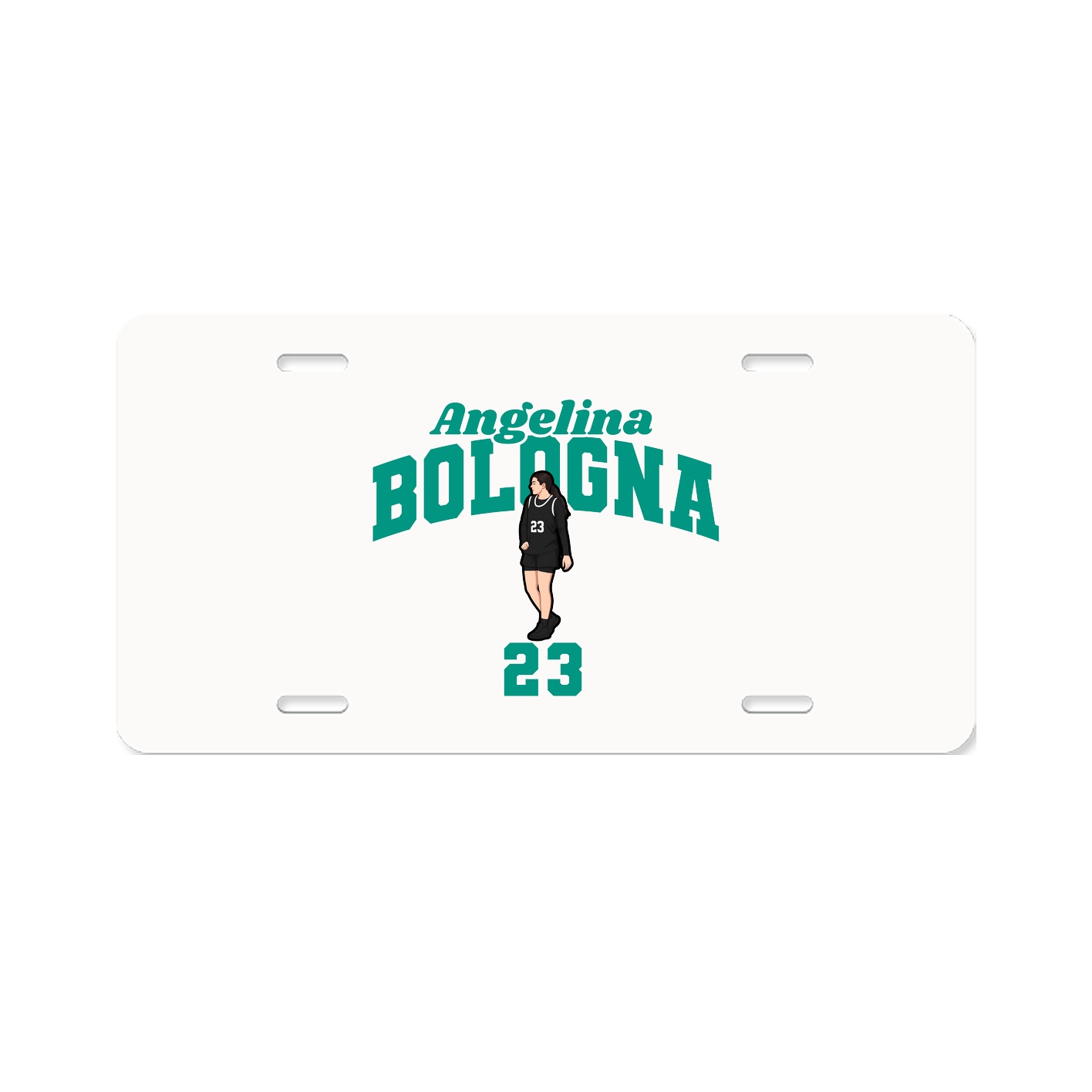 License Plate — Signature Arch in Classic