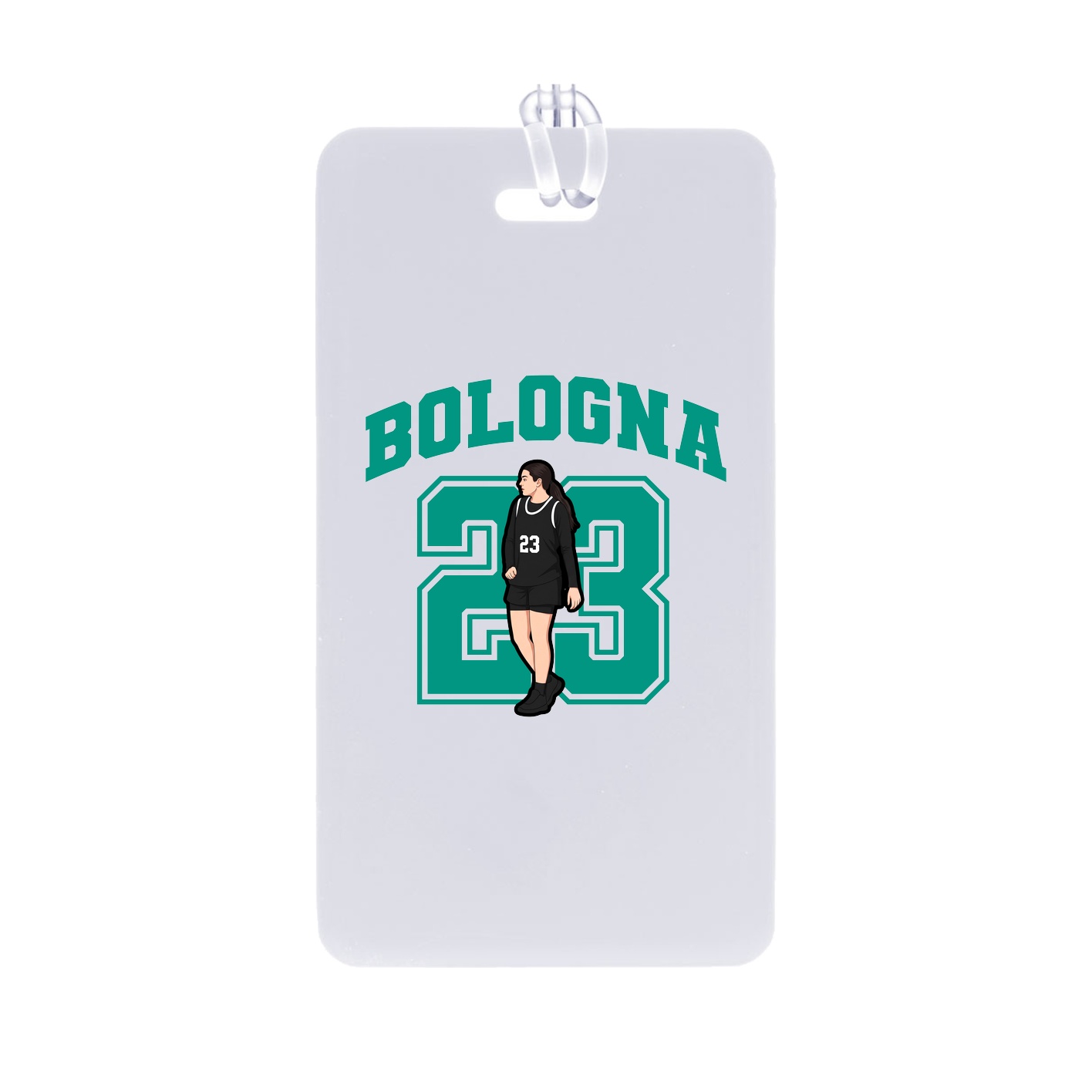 Bag Tag — Number in Classic