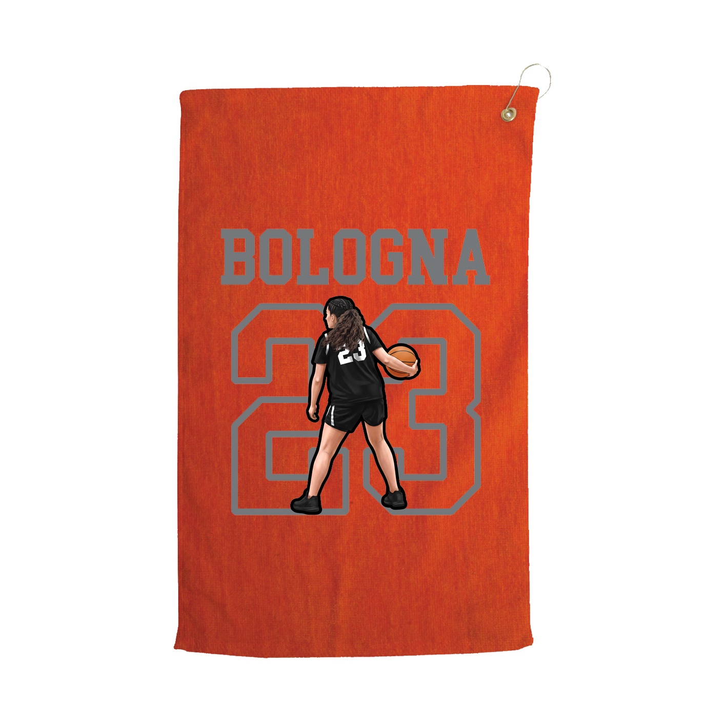 Golf Towel — Shirsey in Orange