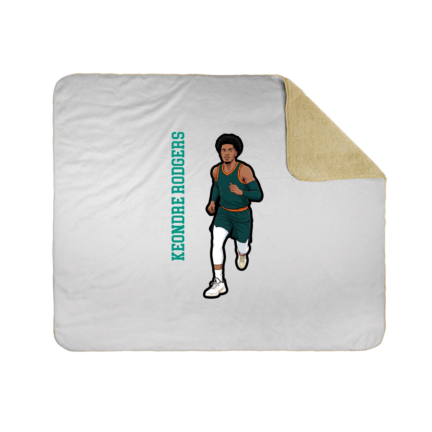 50x60 Sherpa Lined Throw Blanket