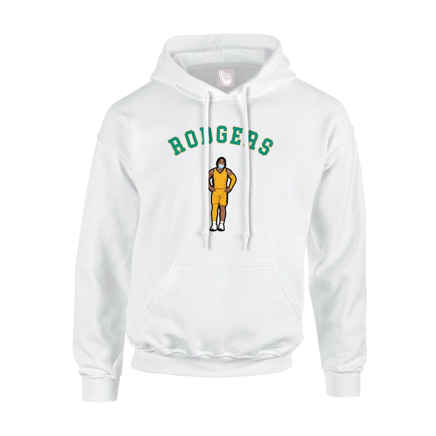 Youth Hoodie — Shirsey Arch in White