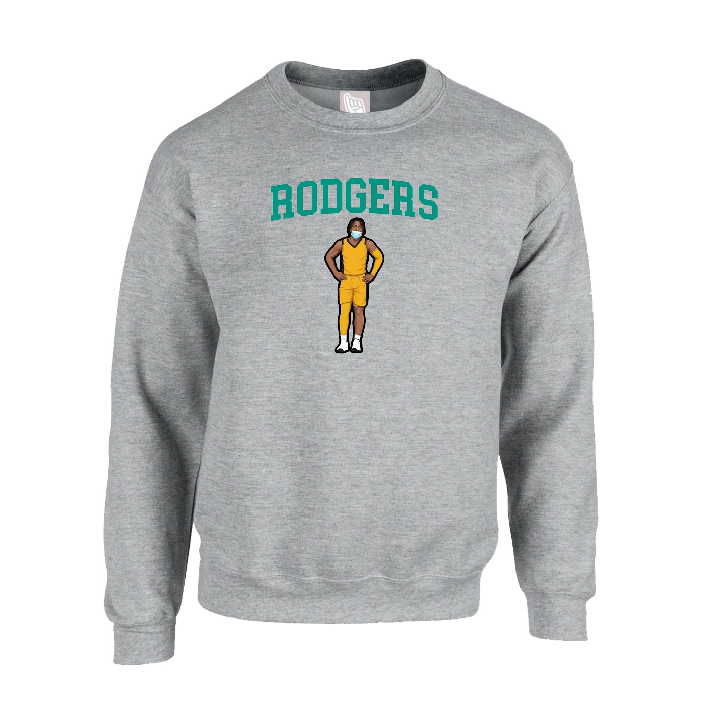 Fleece Crew — Shirsey in Grey