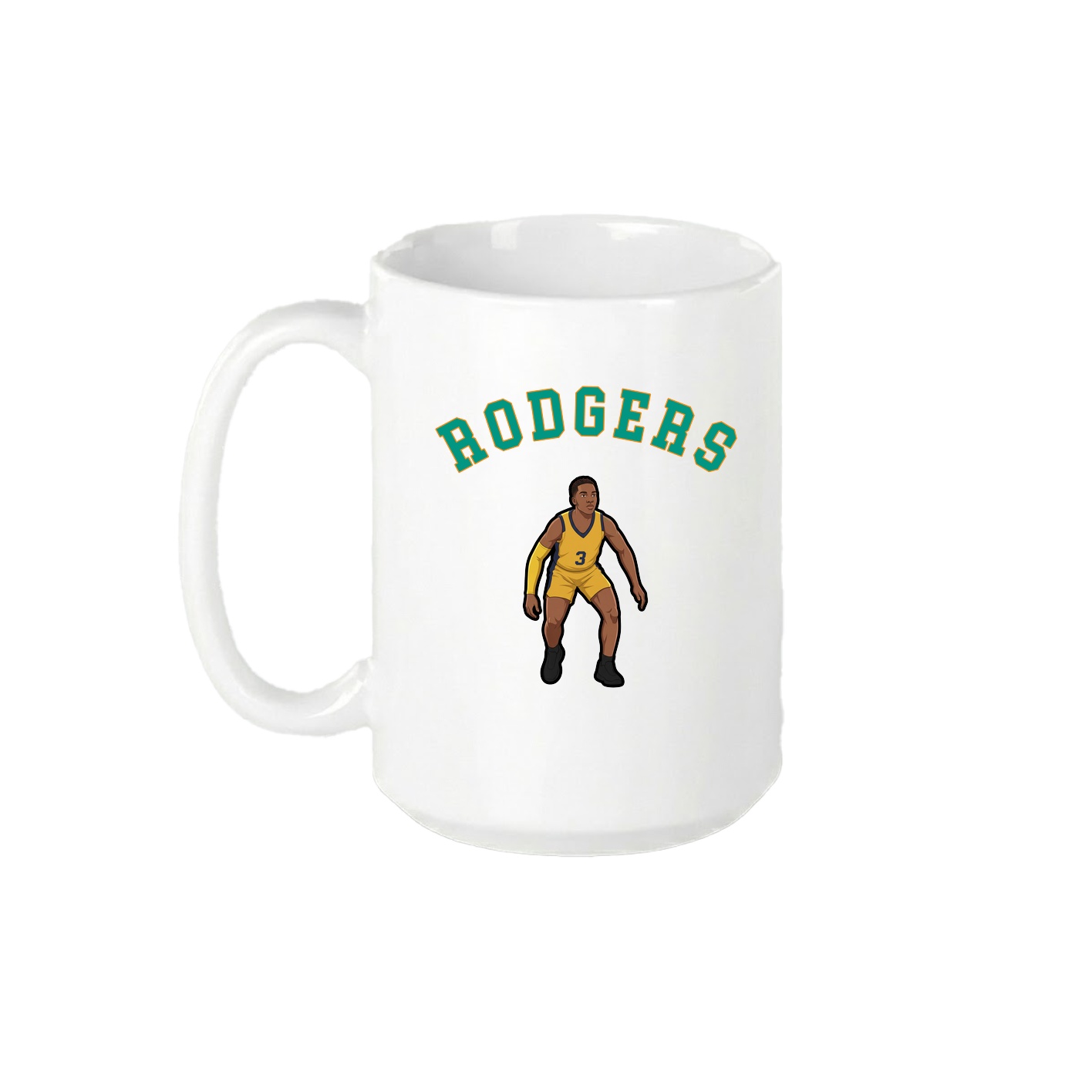 15oz Coffee Mug — Shirsey Arch in White