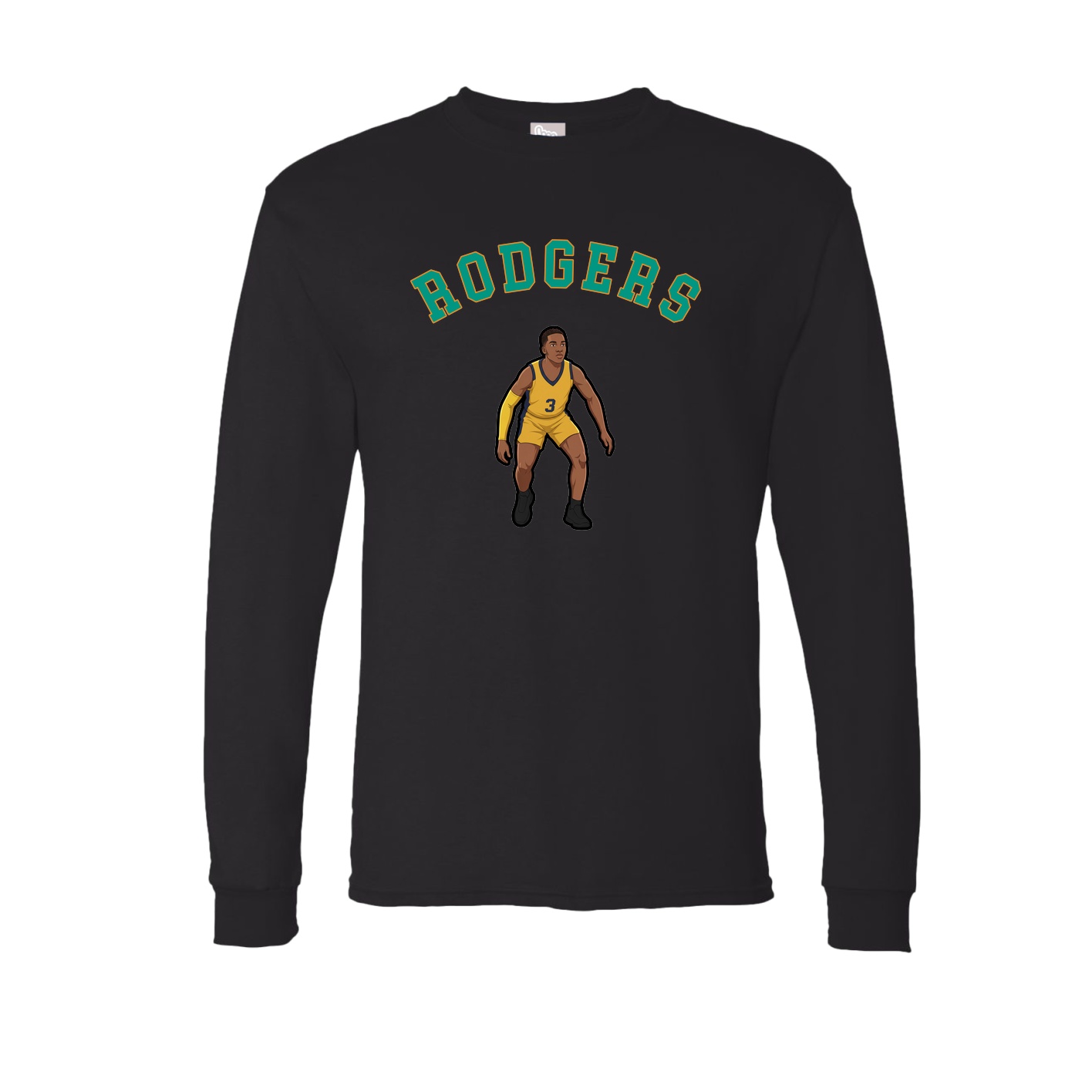 Long Sleeve Tee — Shirsey Arch in Black