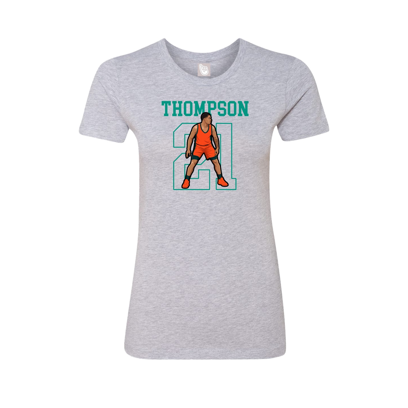Fitted Women's Tee — Shirsey in Grey