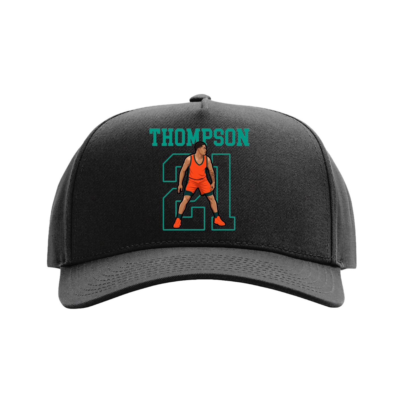 Full Fabric Five-Panel Champ Cap