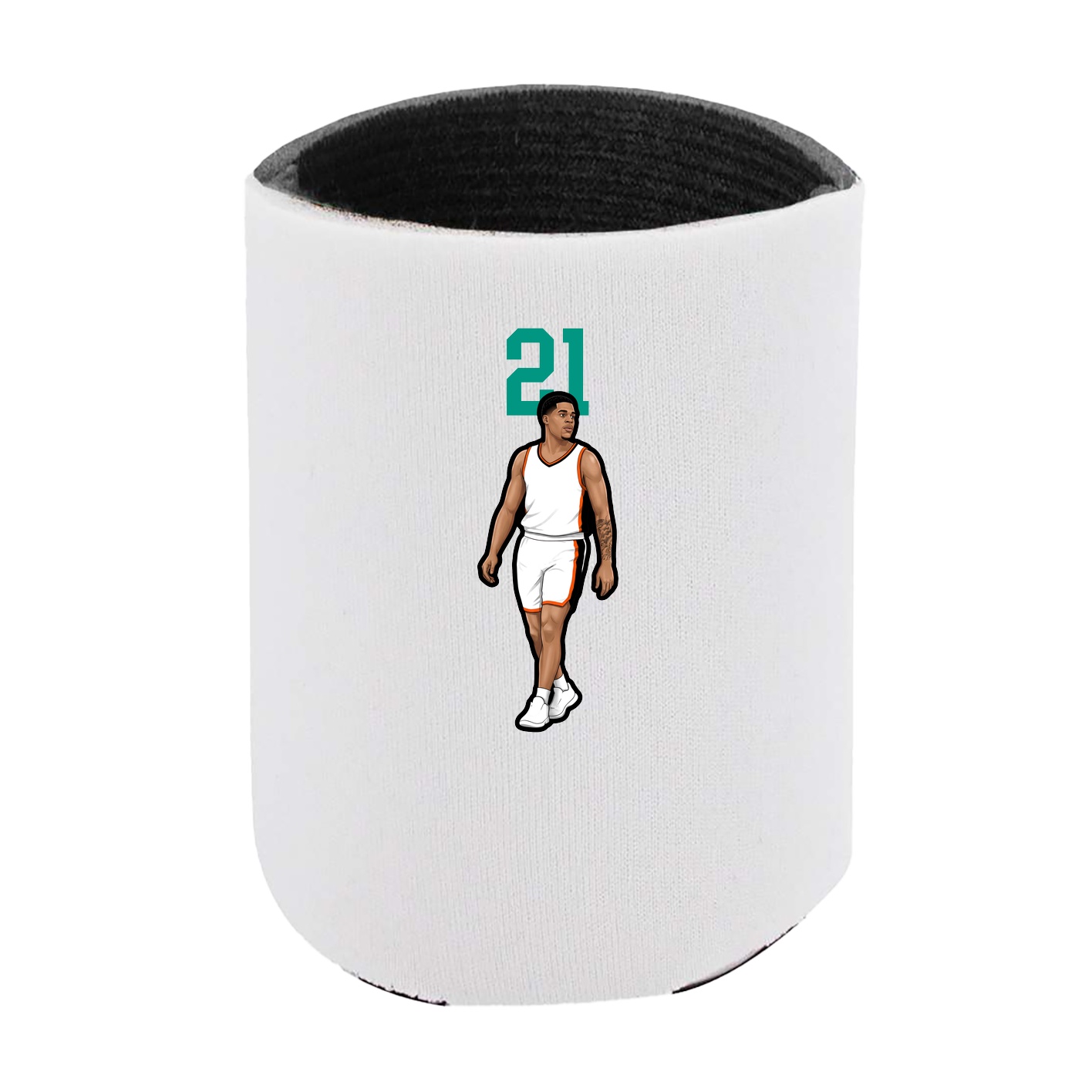 Can Holder — Number Top in White
