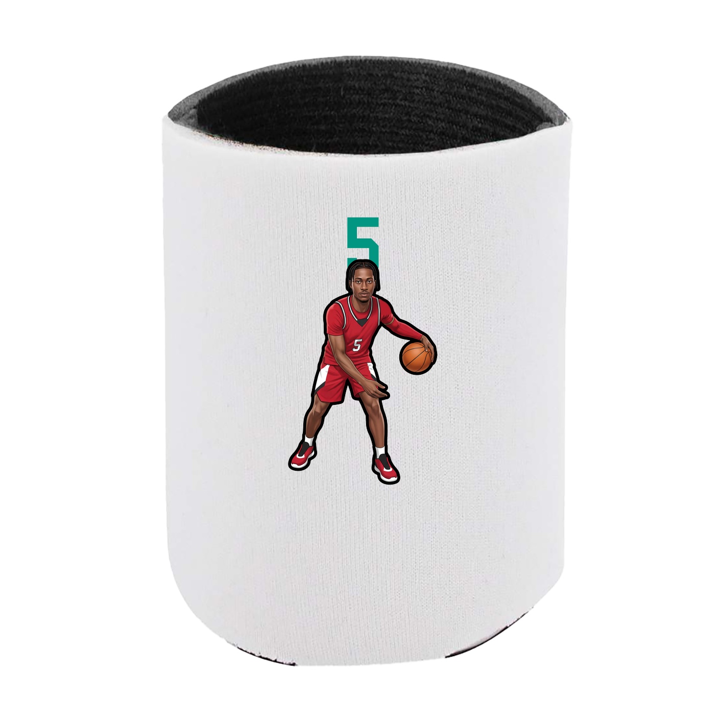 Can Holder — Number Top in White