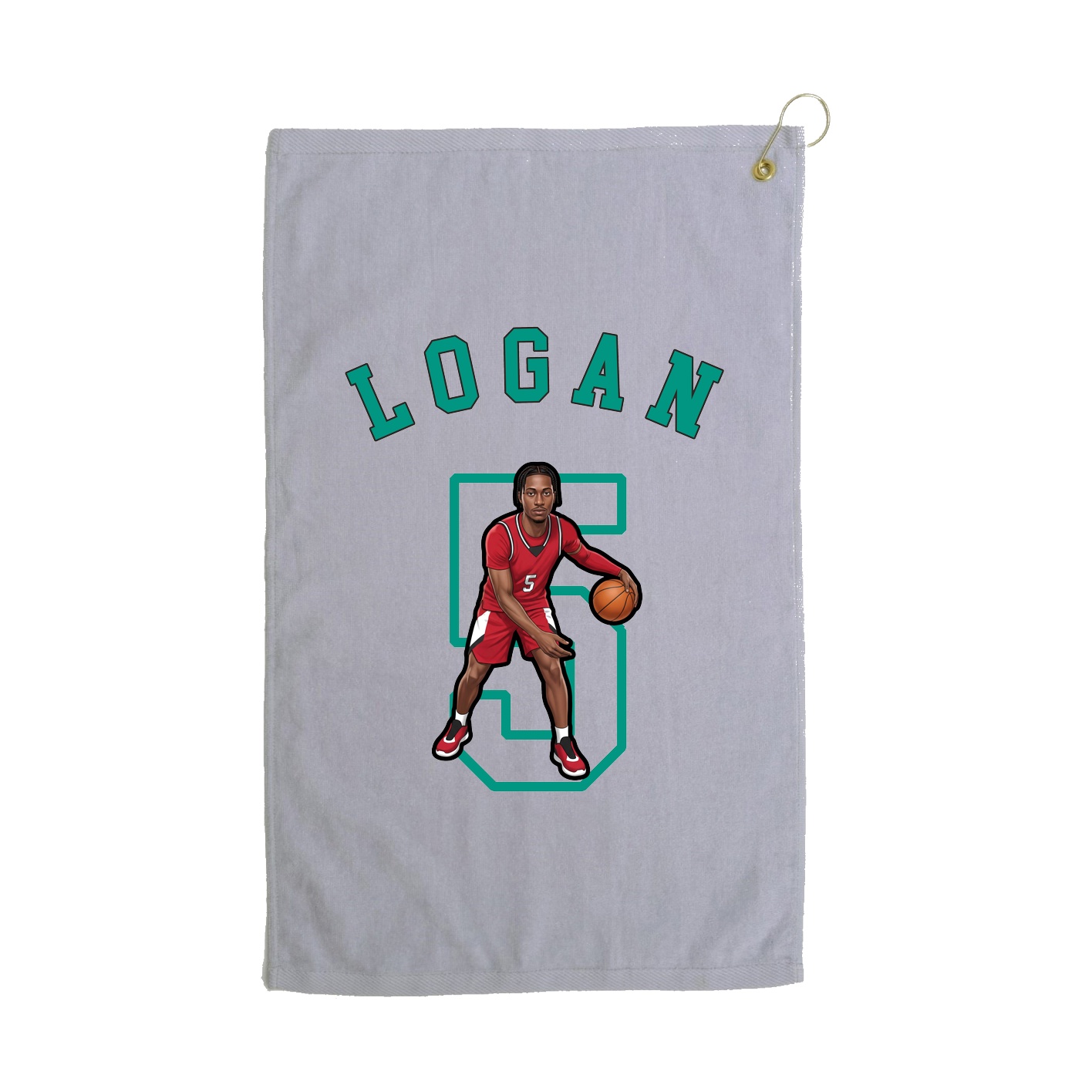 Golf Towel — Shirsey Arch in Grey