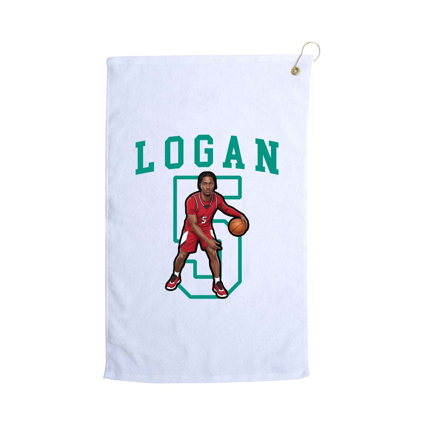 Golf Towel — Shirsey in White
