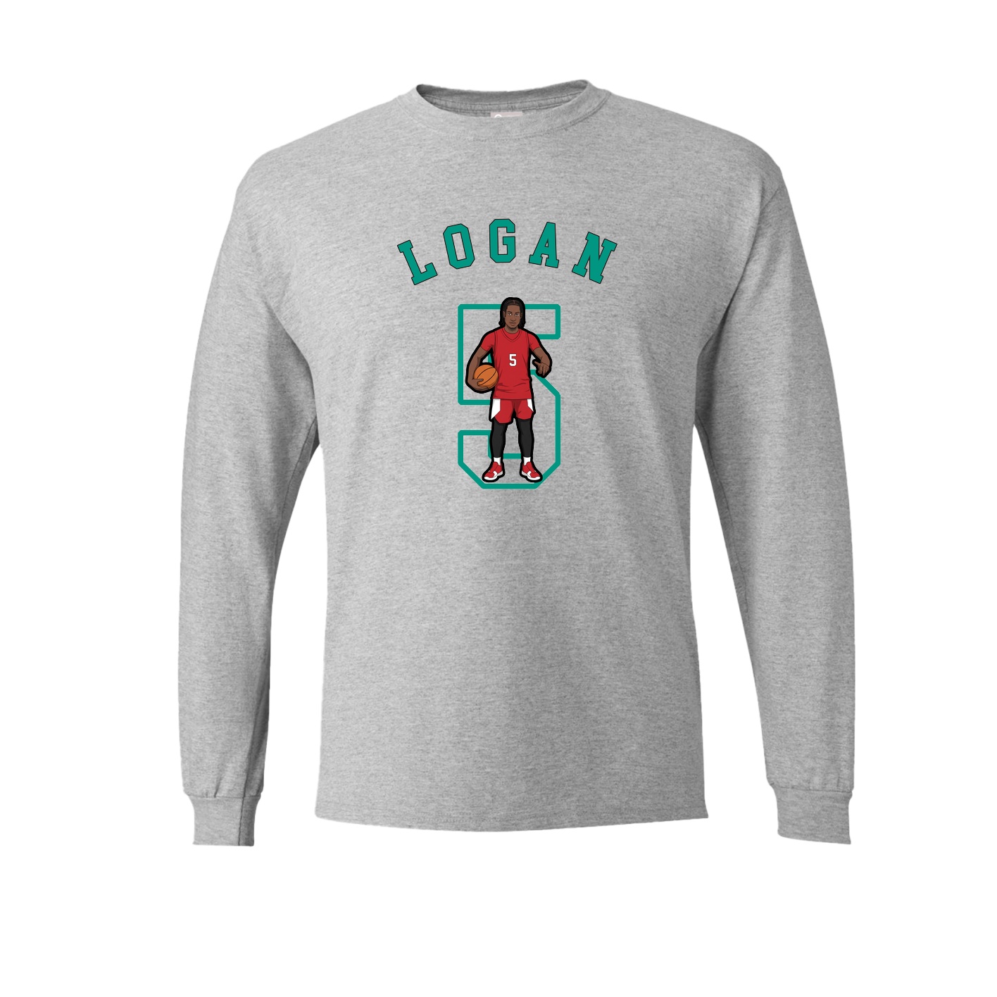 Long Sleeve Tee — Shirsey Arch in Grey