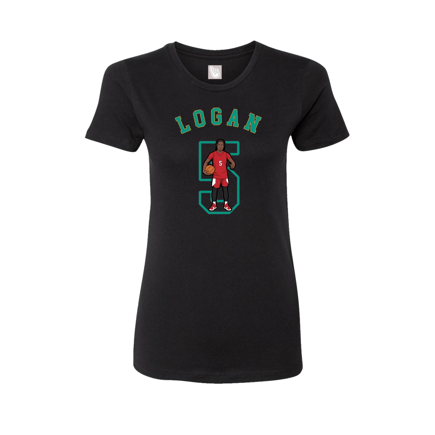 Womens Tee — Shirsey Arch in Black