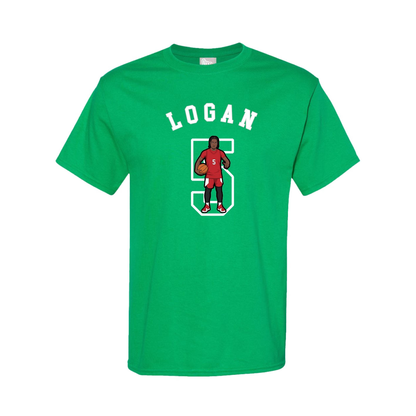 Youth Tee — Shirsey Arch in Green