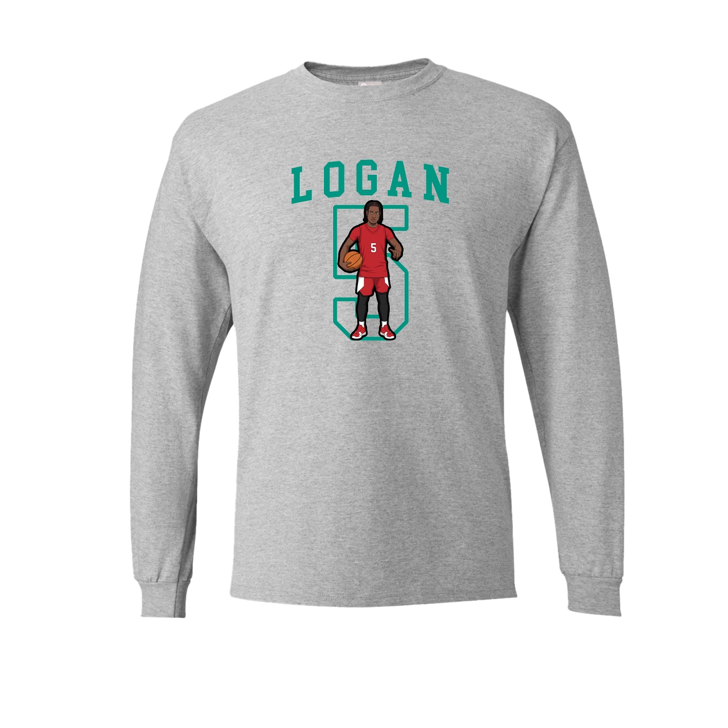 Long Sleeve Tee — Shirsey in Grey