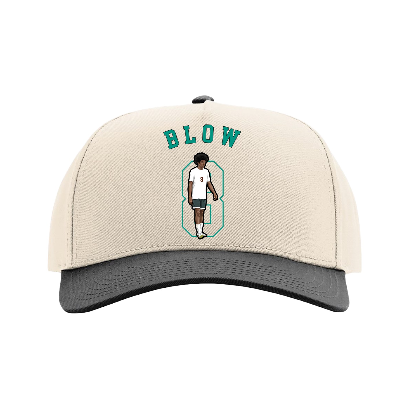 Full Fabric Five-Panel Champ Cap