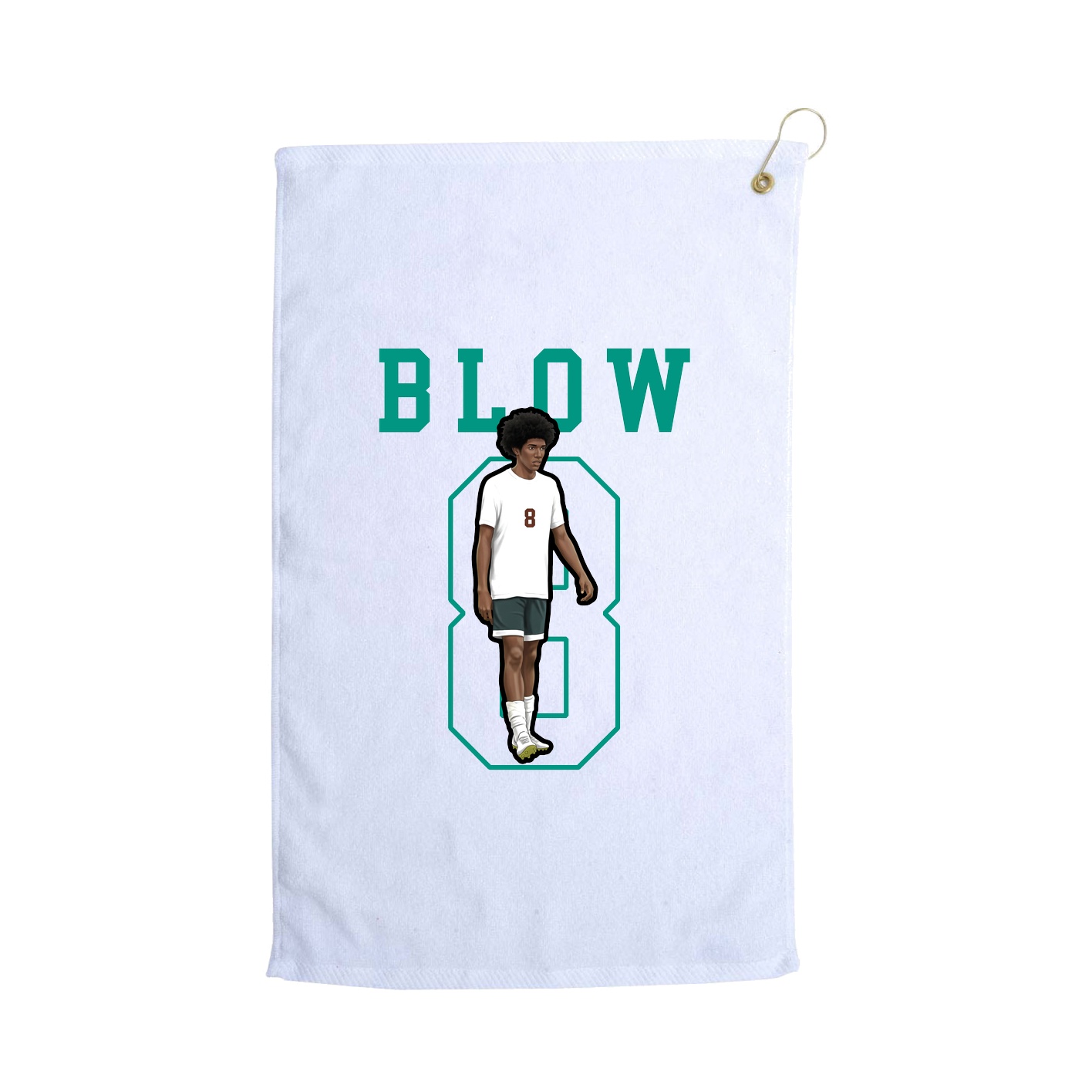 Golf Towel — Shirsey in White