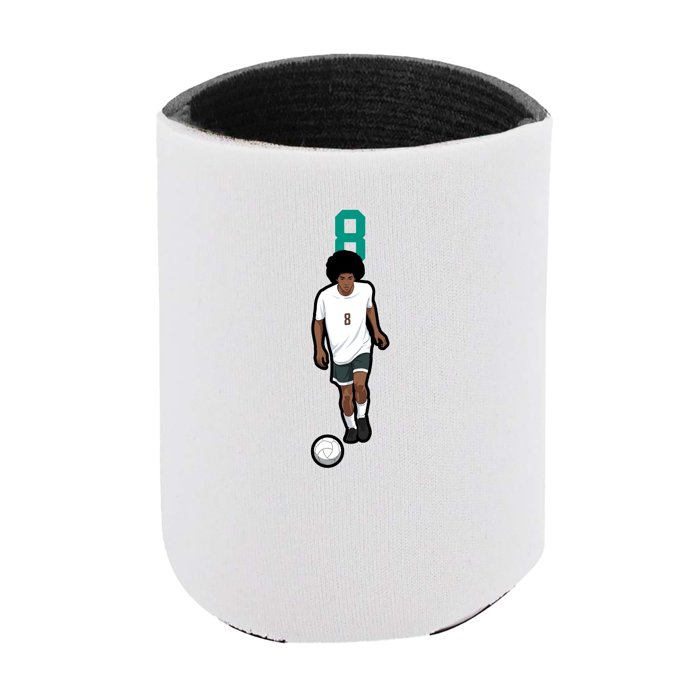 Can Holder — Number Top in White