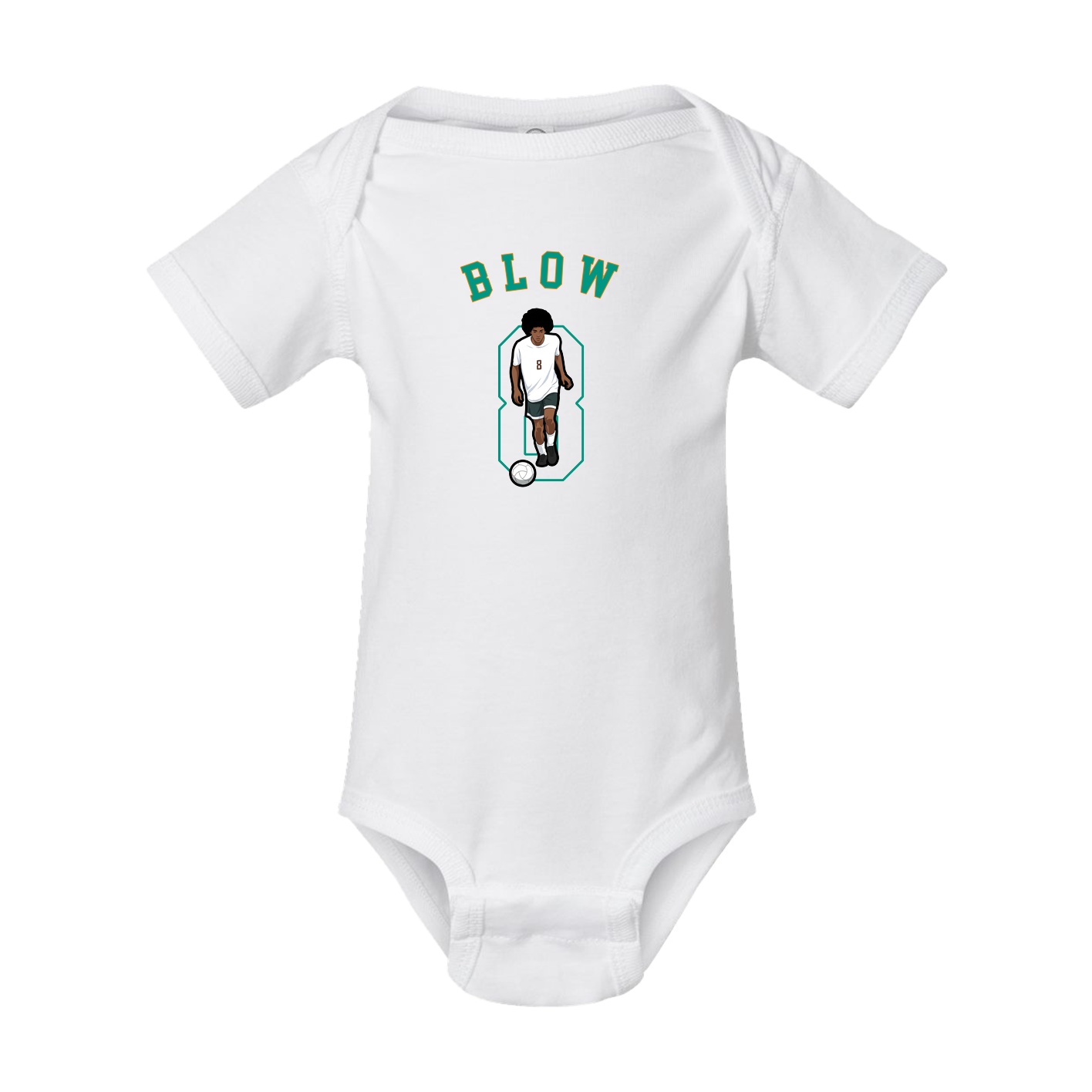 Baby Onesie — Shirsey Arch in White