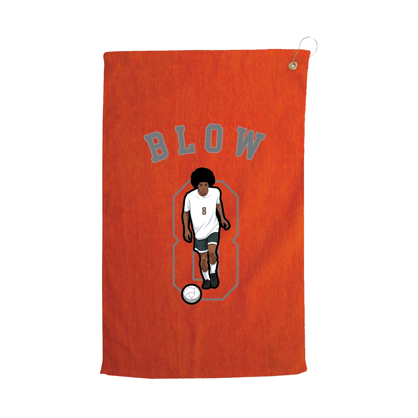 Golf Towel — Shirsey Arch in Orange