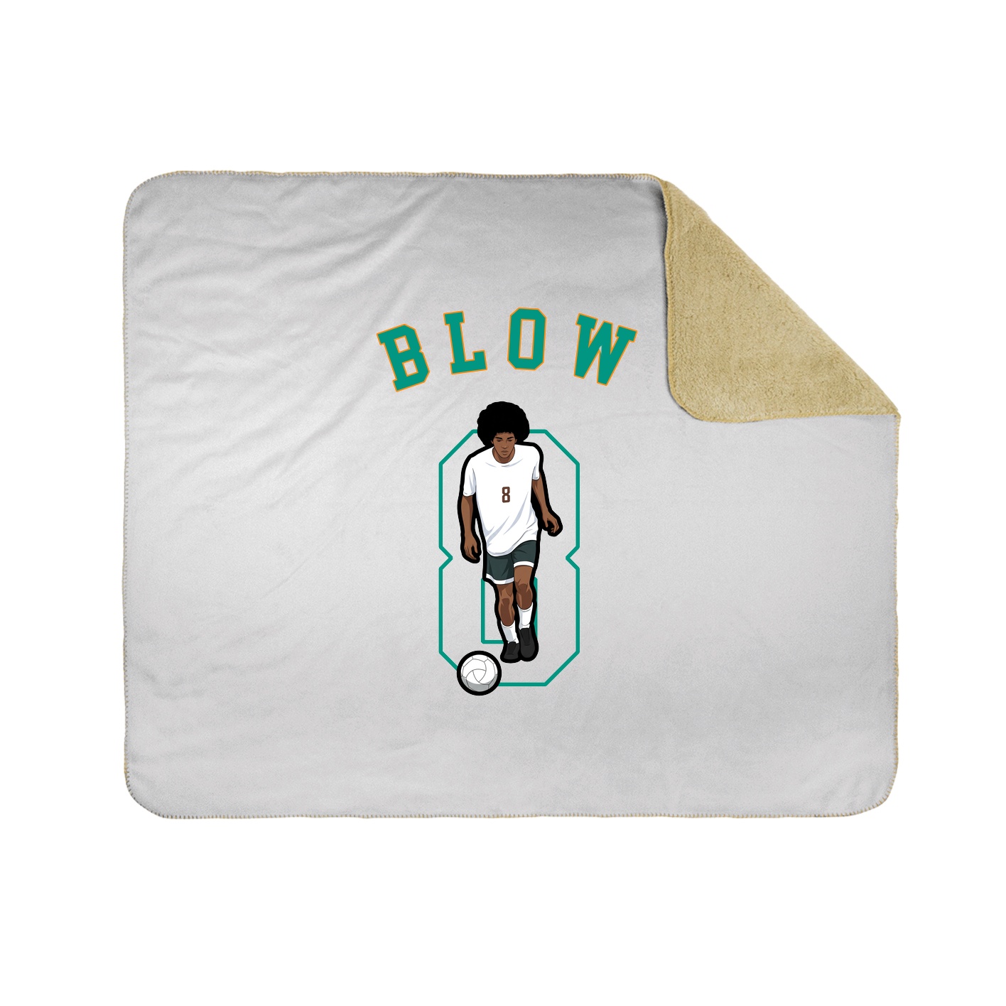 Throw Blanket — Shirsey Arch in White