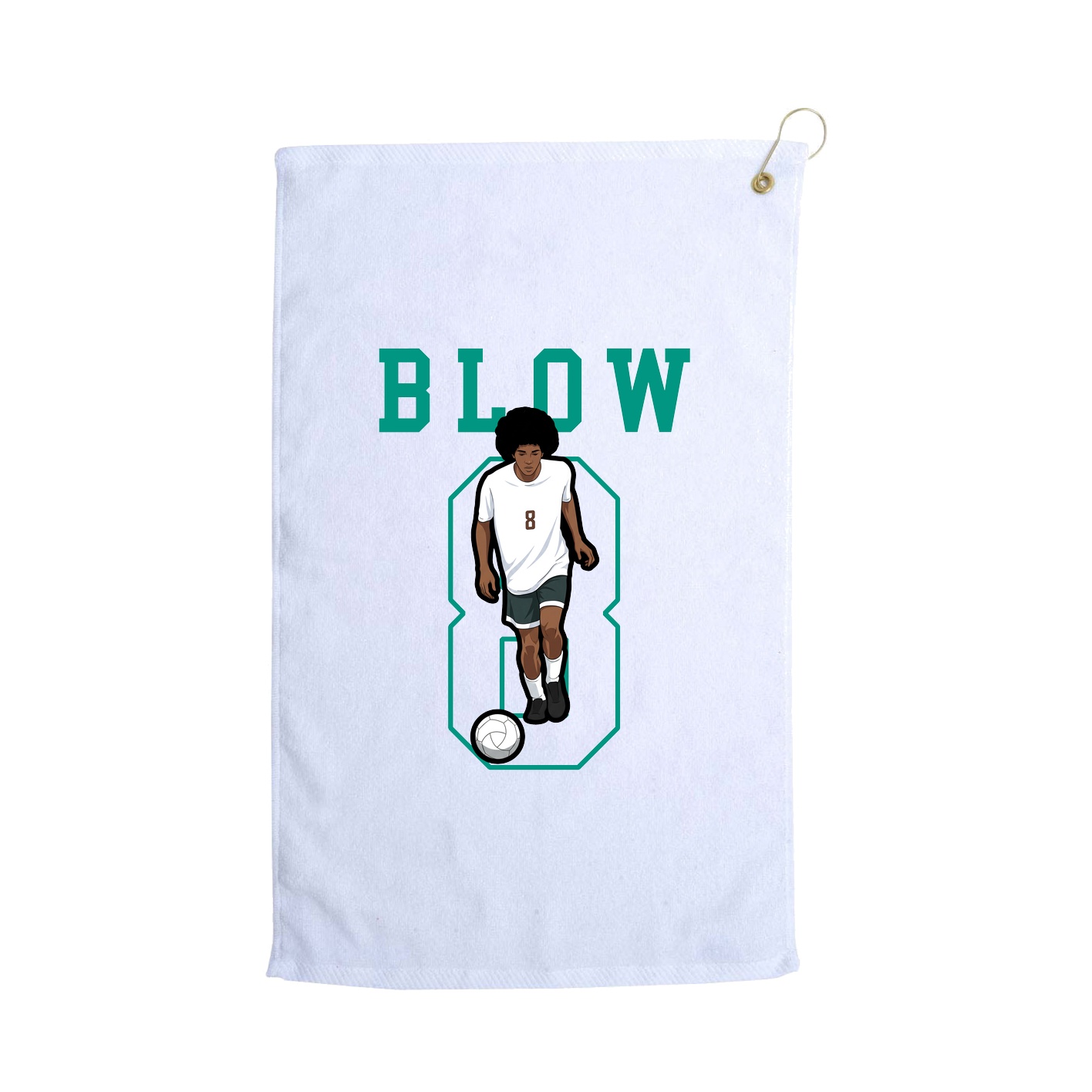 Golf Towel — Shirsey in White