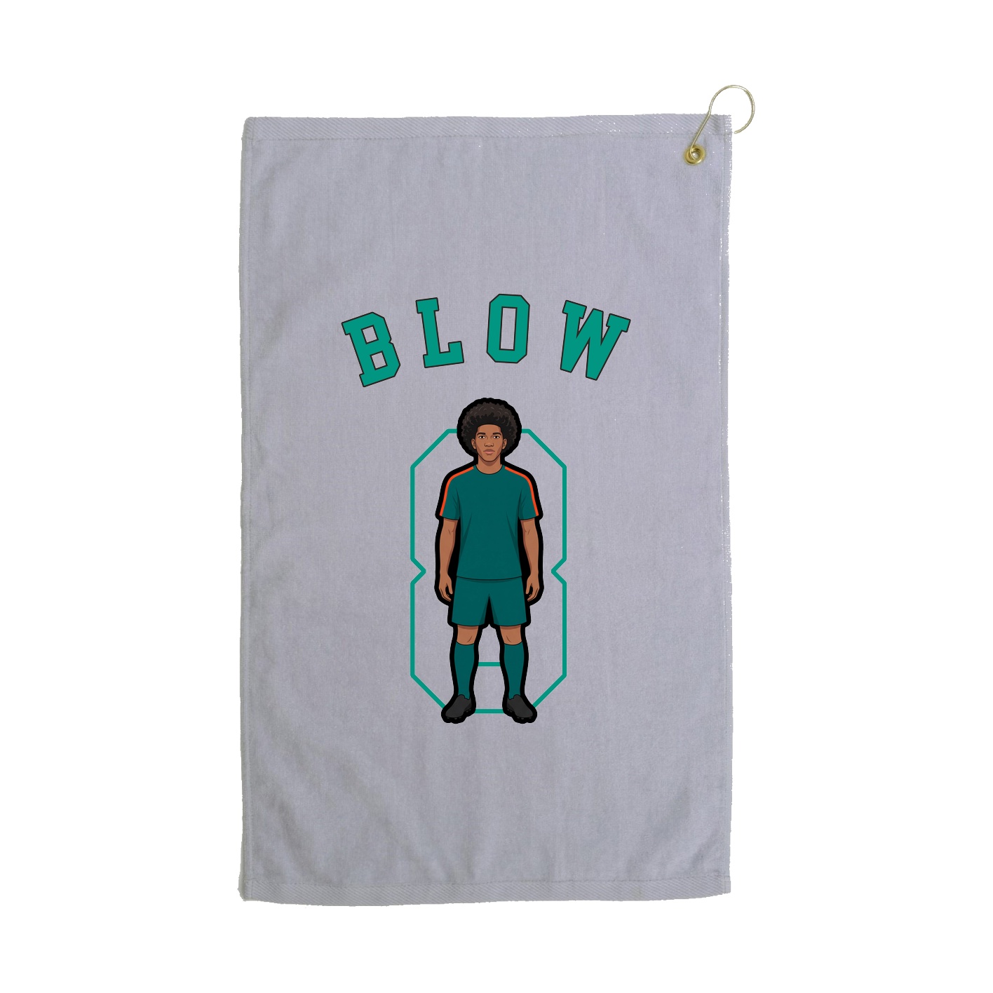 Golf Towel — Shirsey Arch in Grey