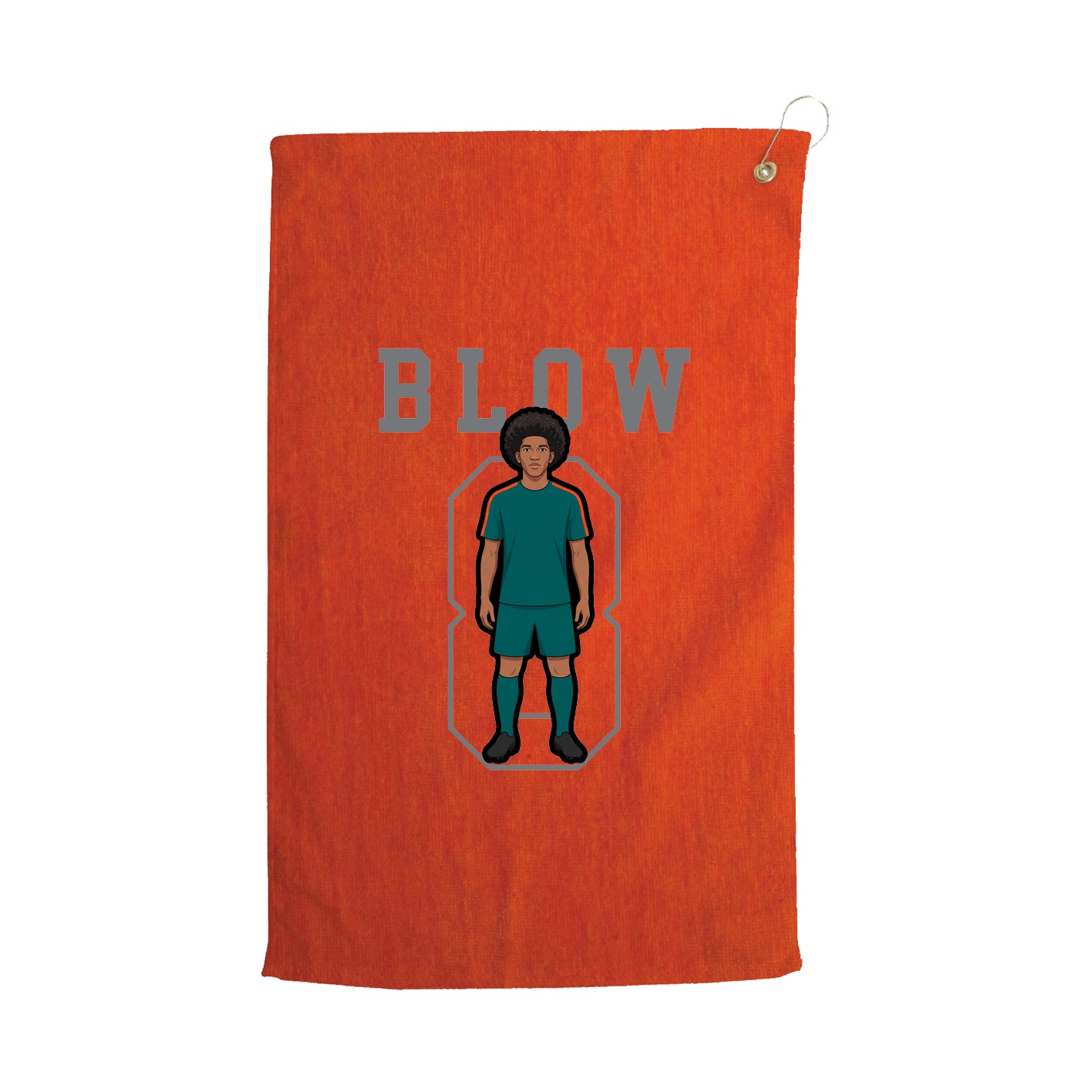 Golf Towel — Shirsey in Orange