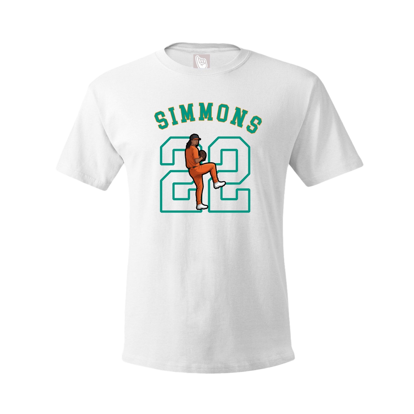 Youth Tee — Shirsey Arch in White