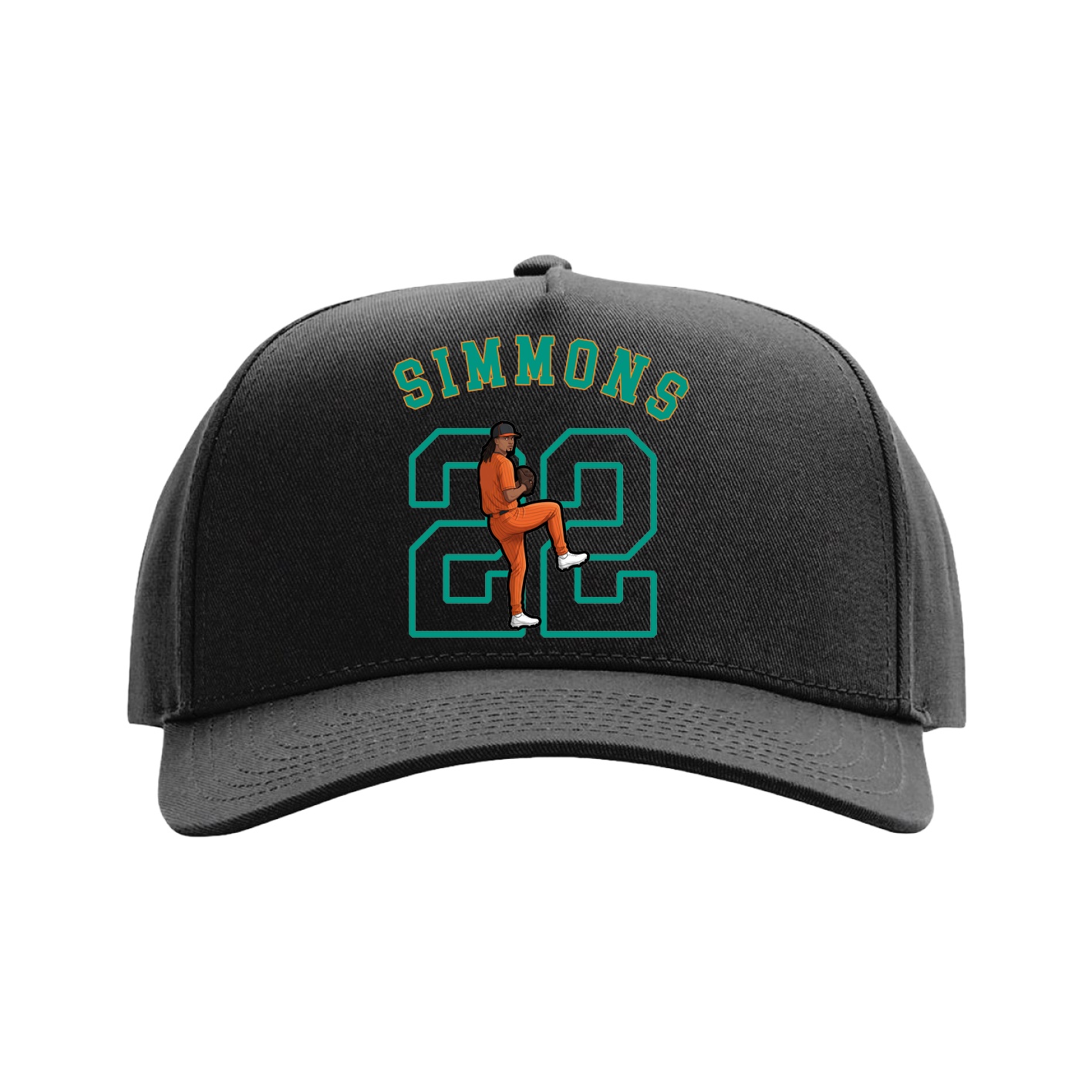 Full Fabric Five-Panel Champ Cap