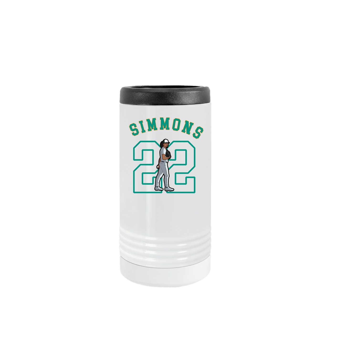 Slim Beverage Holder — Shirsey Arch in White