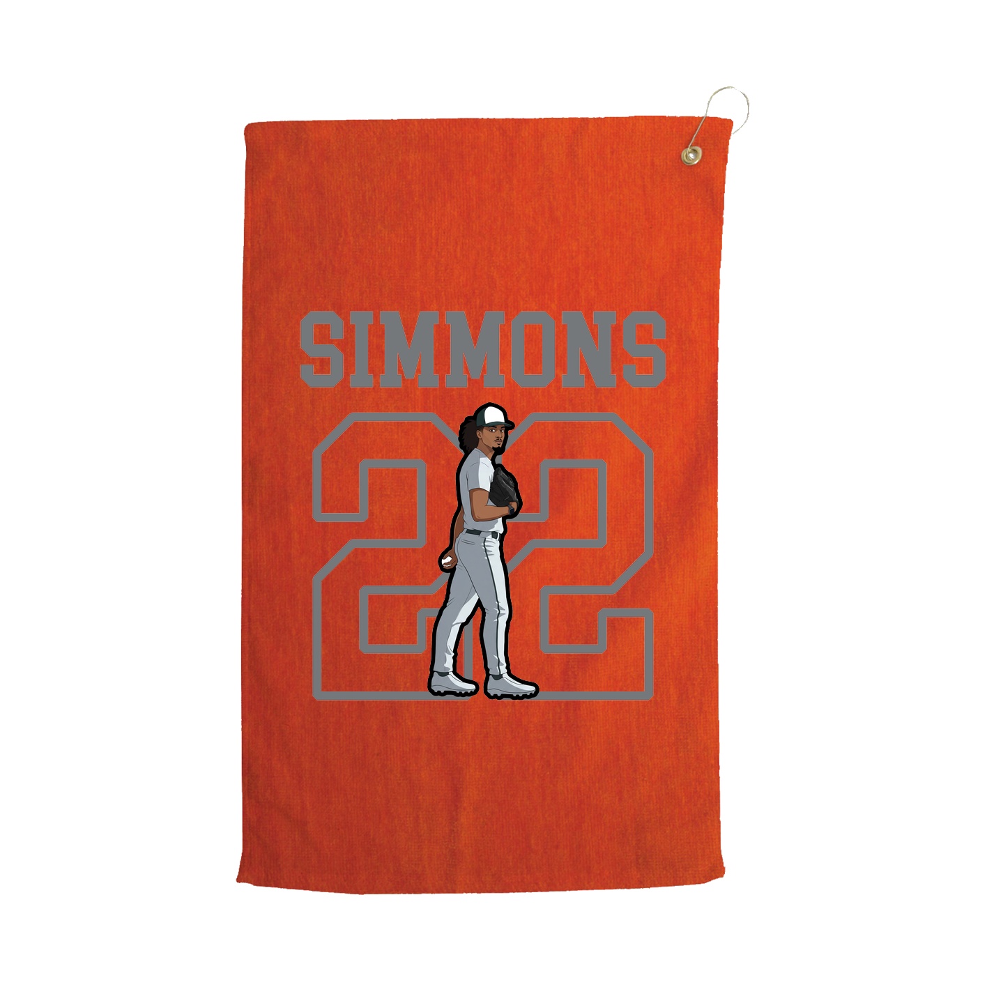 Golf Towel — Shirsey in Orange