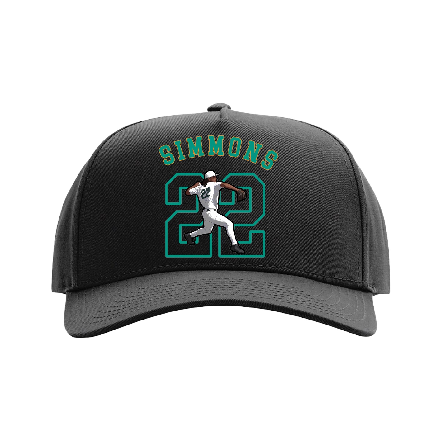 Full Fabric Five-Panel Champ Cap