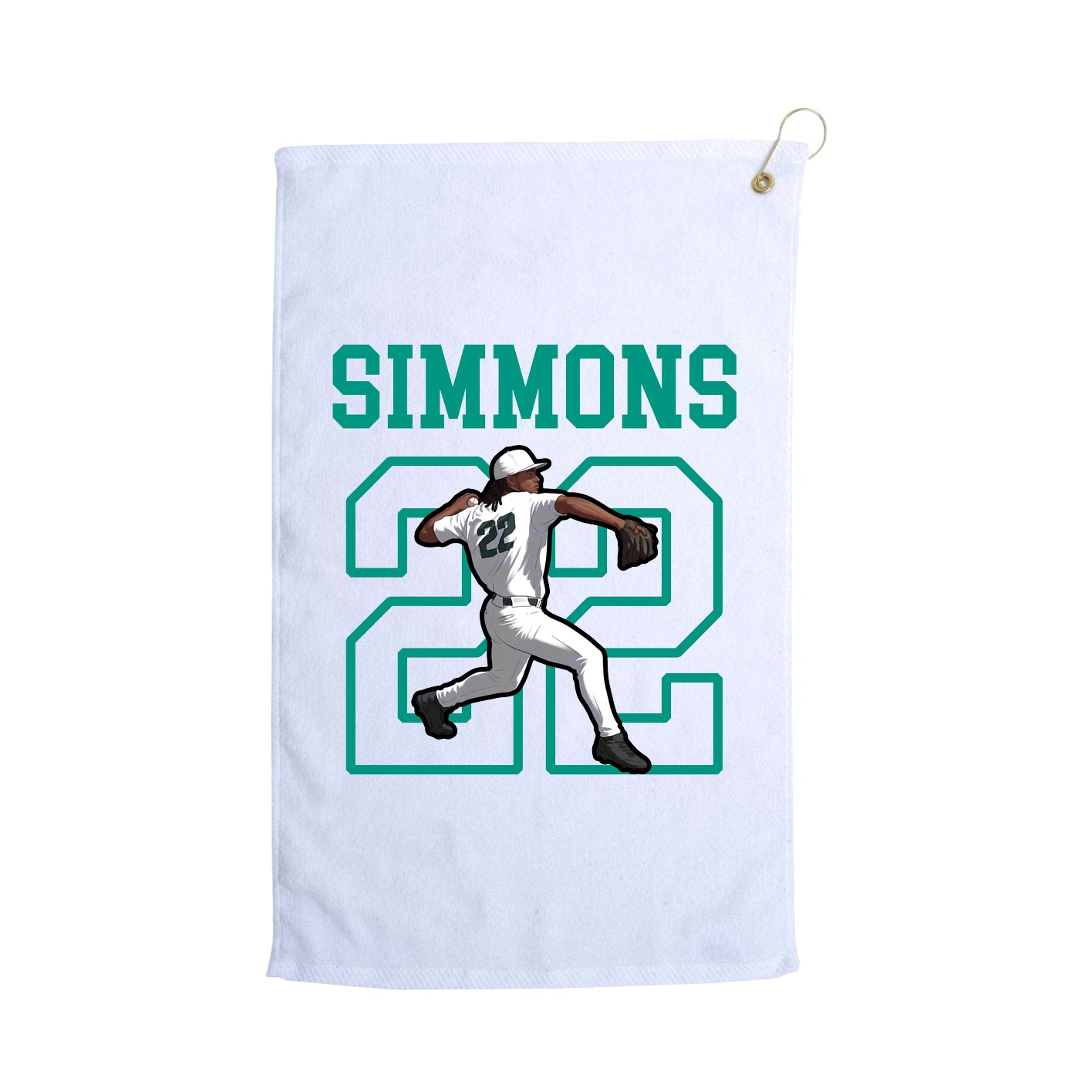 Golf Towel — Shirsey in White