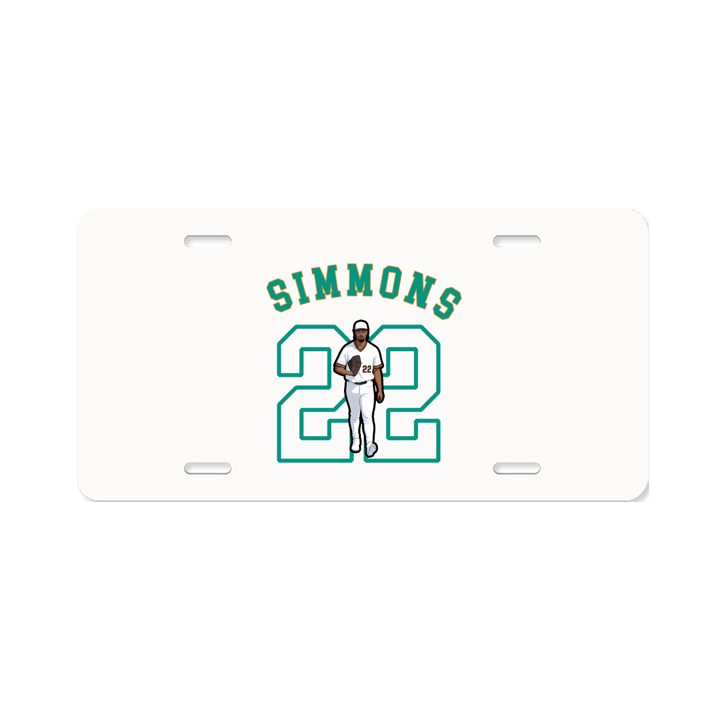 License Plate — Shirsey Arch in Classic