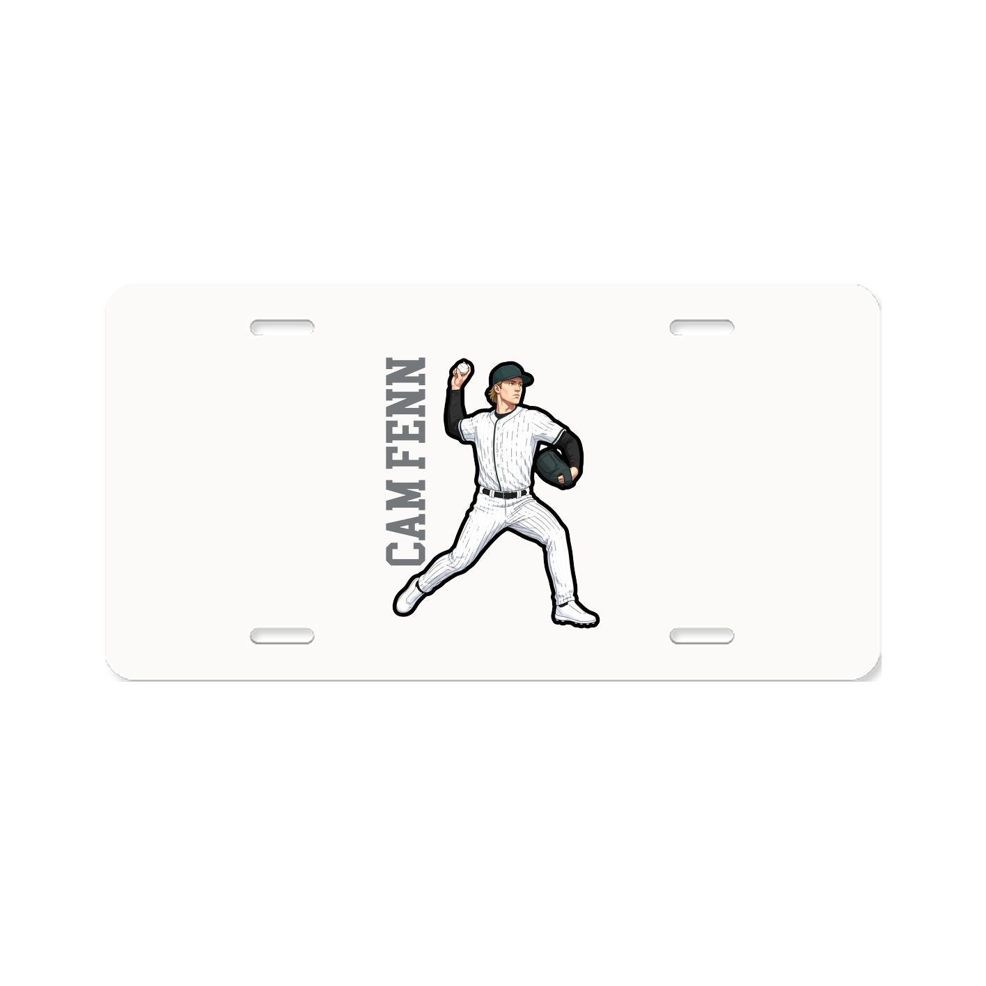 Aluminum License Plate