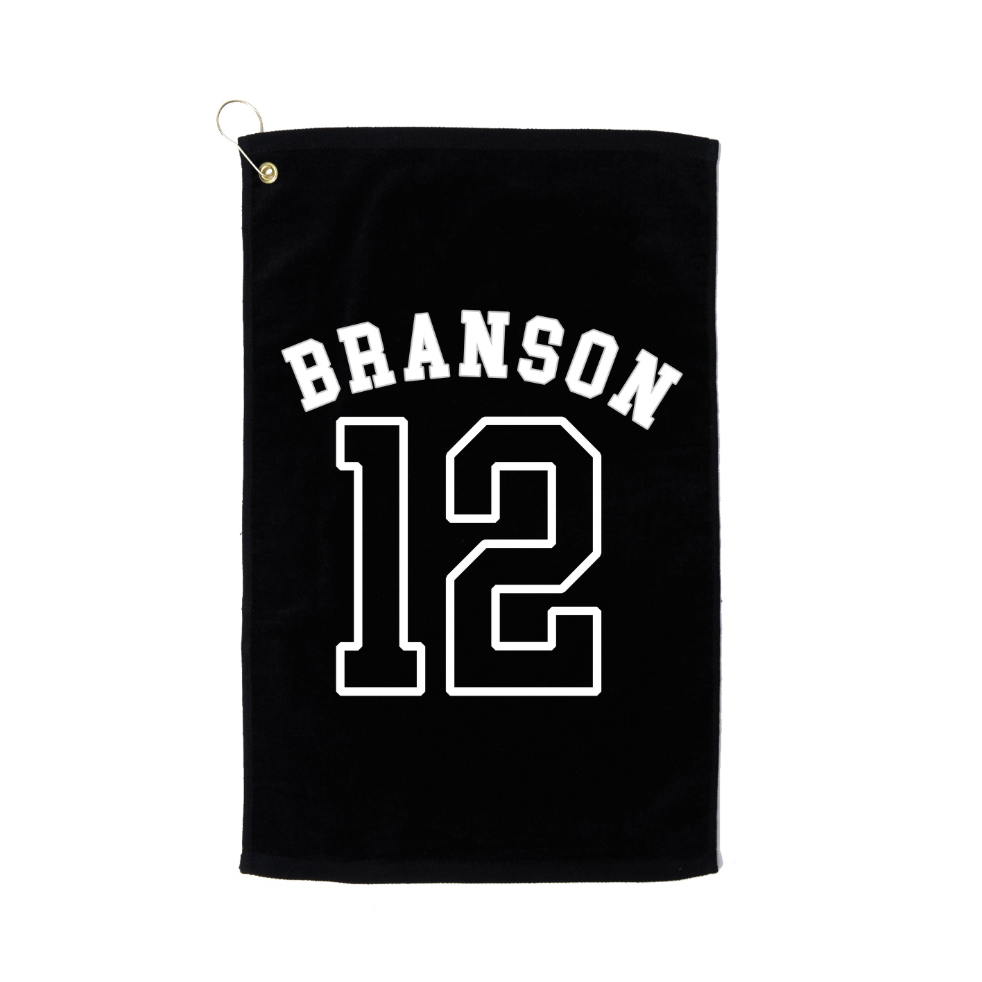 Golf Towel — Shirsey Arch in Black