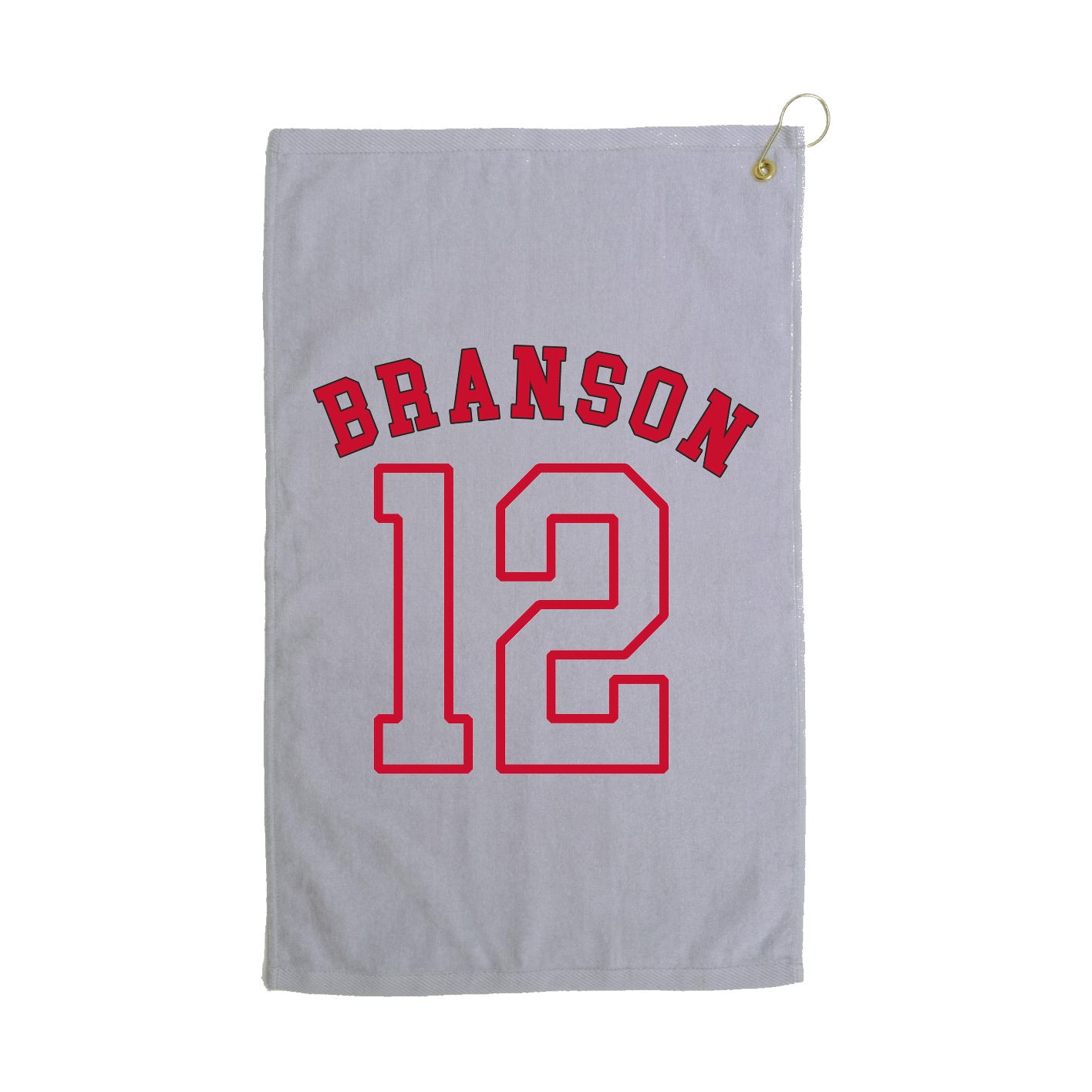Golf Towel — Shirsey Arch in Grey
