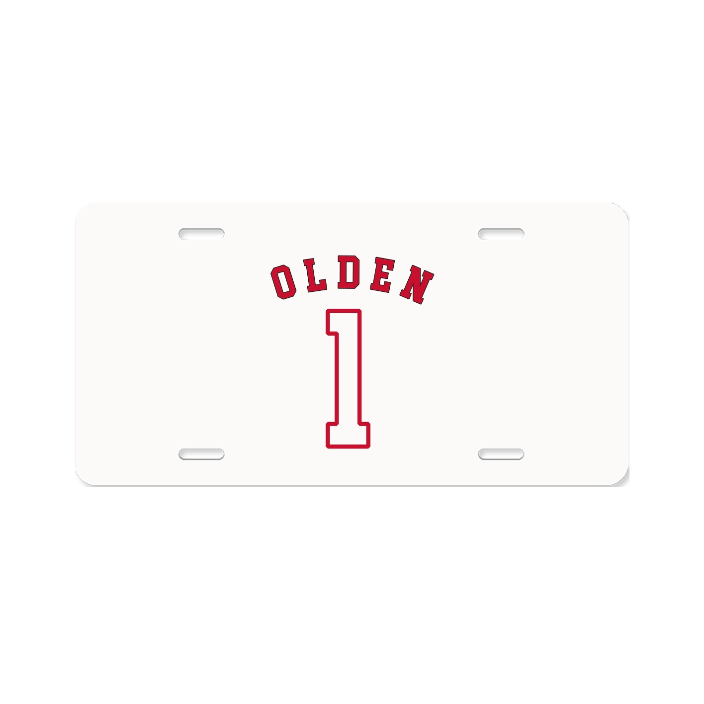 License Plate — Shirsey Arch in Classic