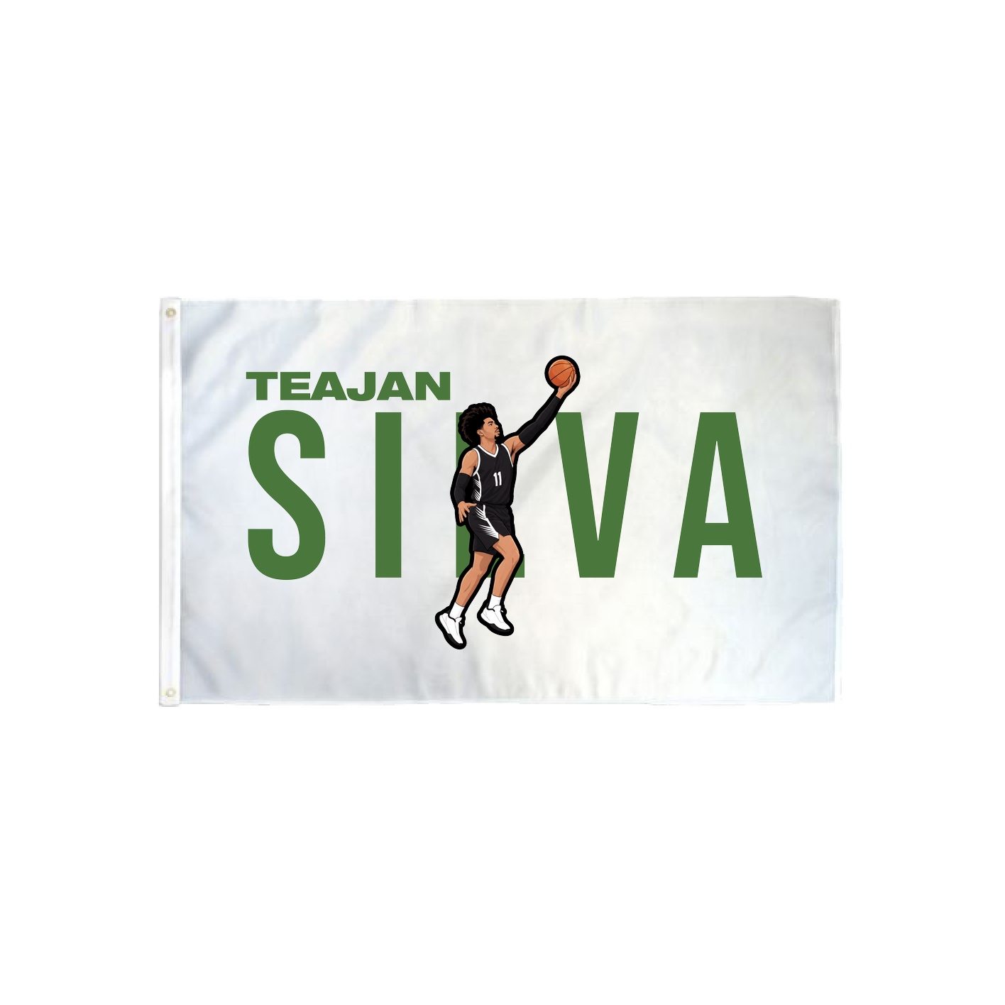 3x5 Flag — Player Name in Classic