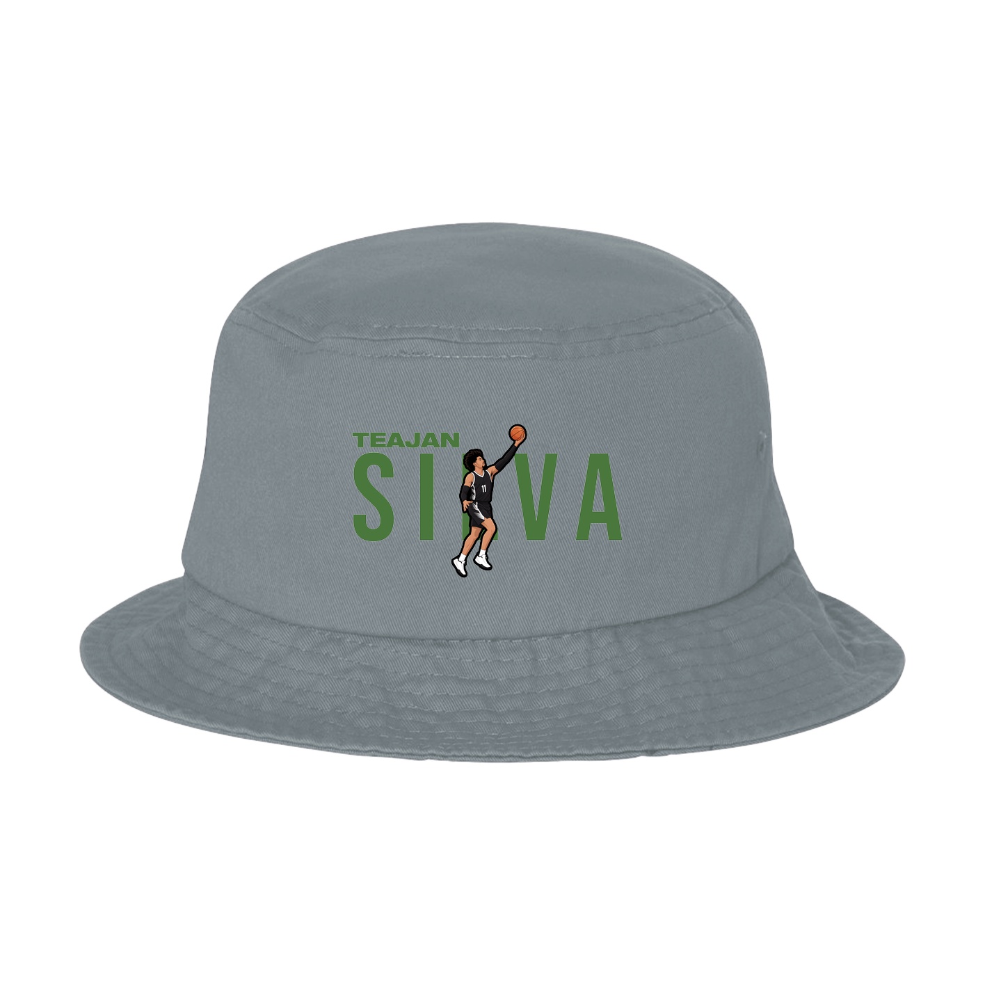 Bucket Cap — Player Name in Grey