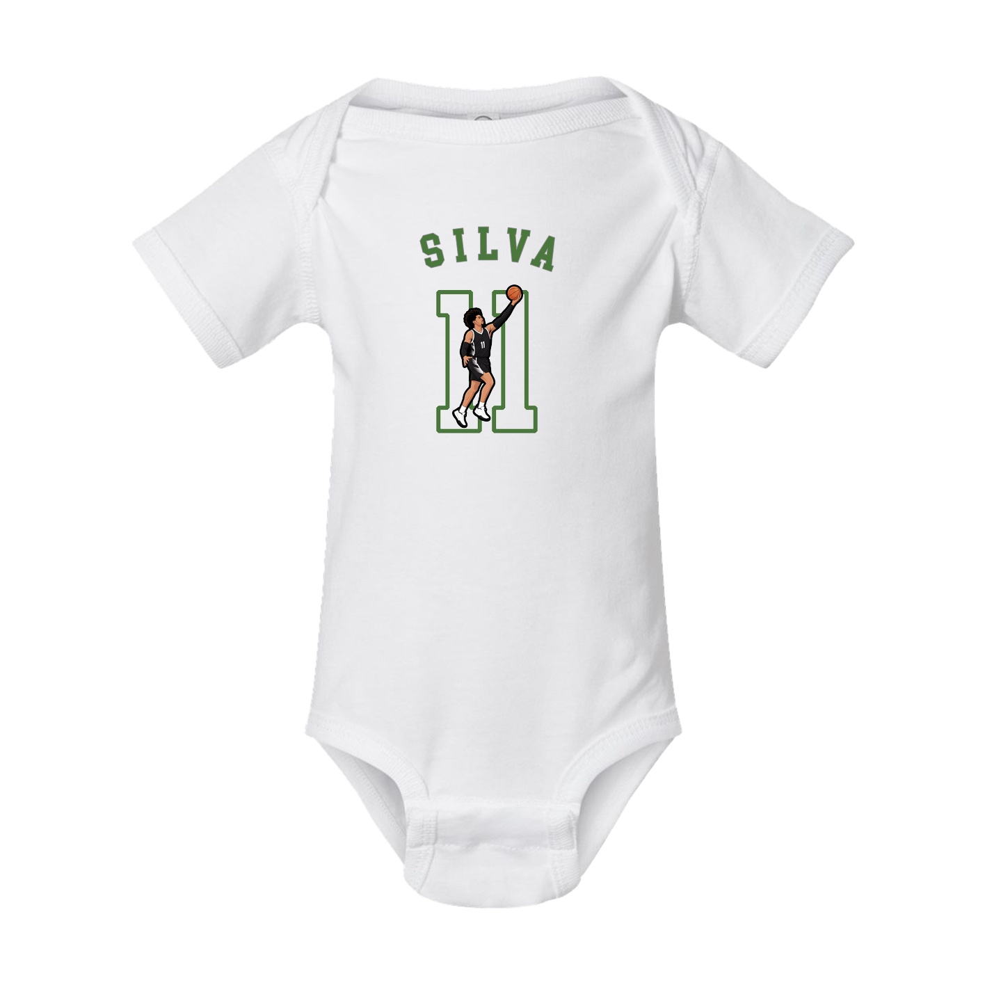 Baby Onesie — Shirsey Arch in White
