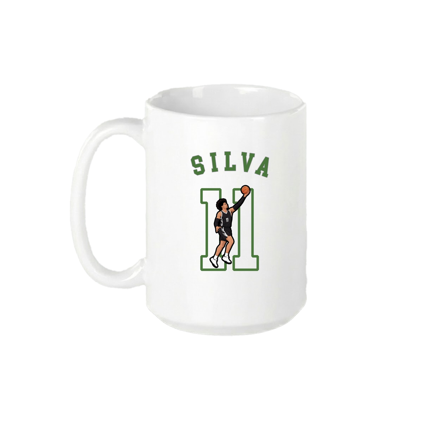 15oz Coffee Mug — Shirsey Arch in White