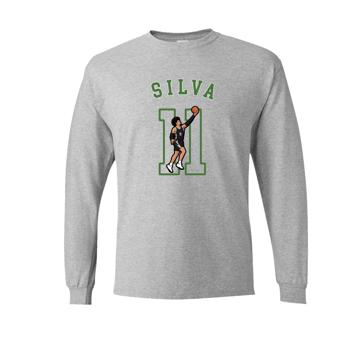 Long Sleeve Tee — Shirsey Arch in Grey
