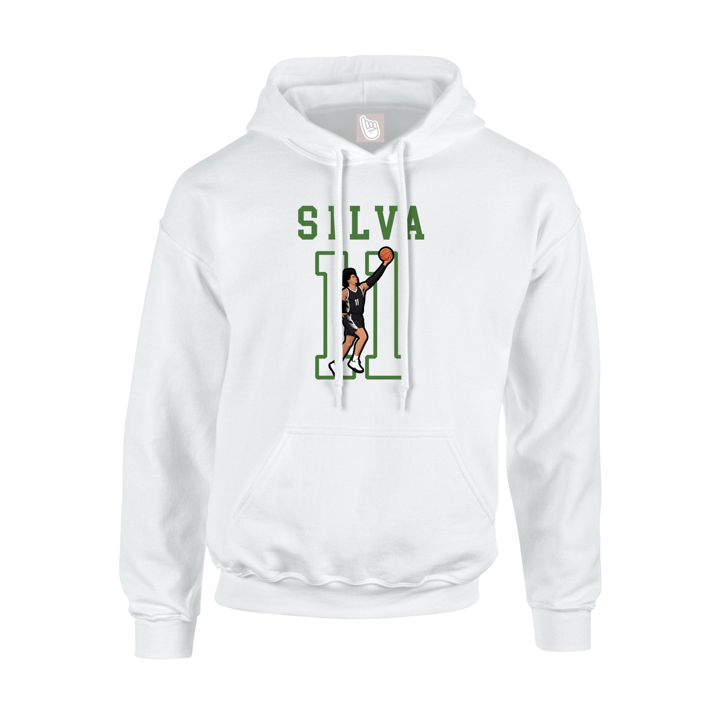 Youth Hoodie — Shirsey in White