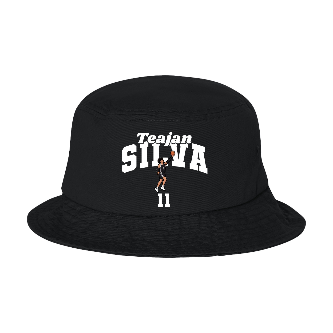 Bucket Cap — Signature Arch in Black