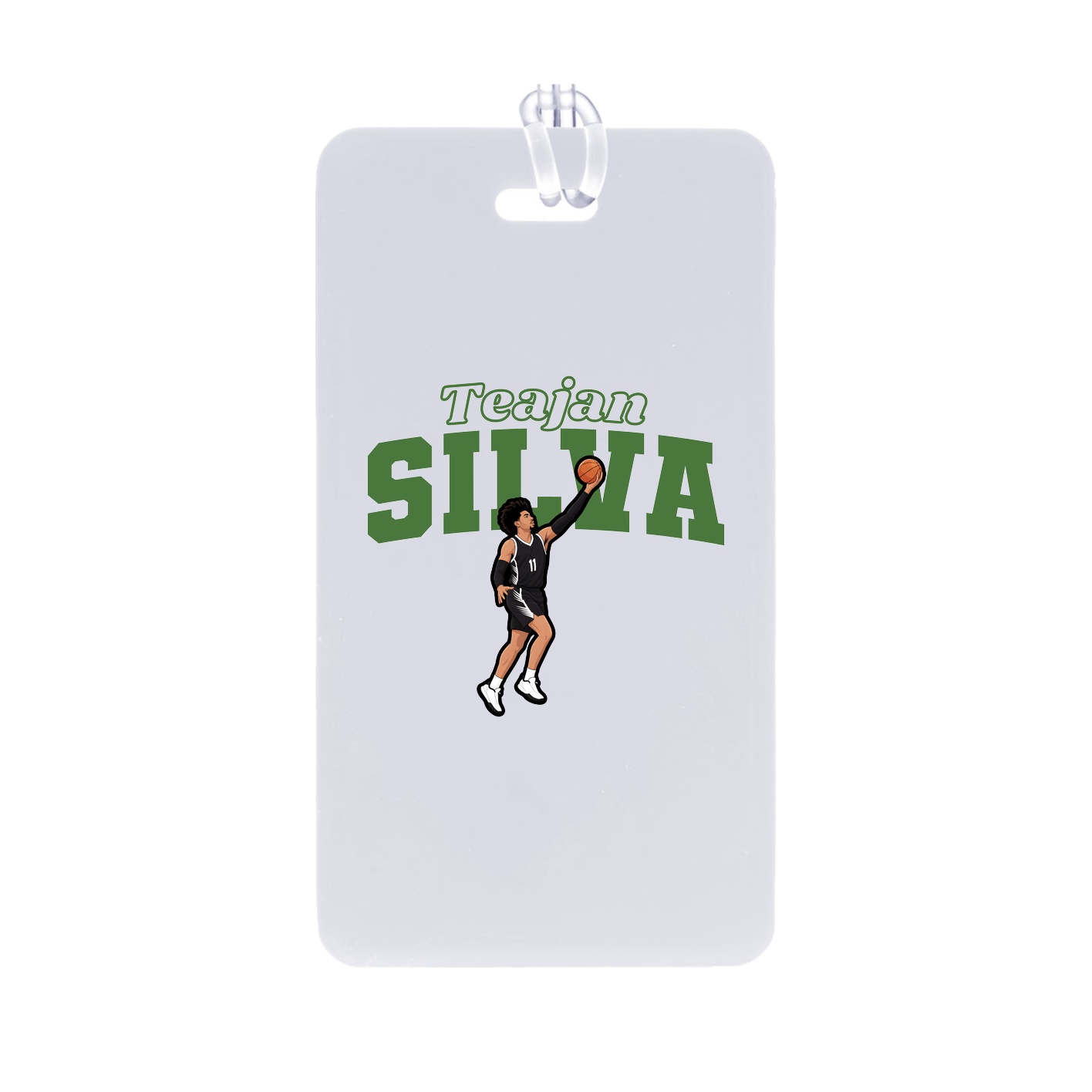 Bag Tag — Name Arch in Classic