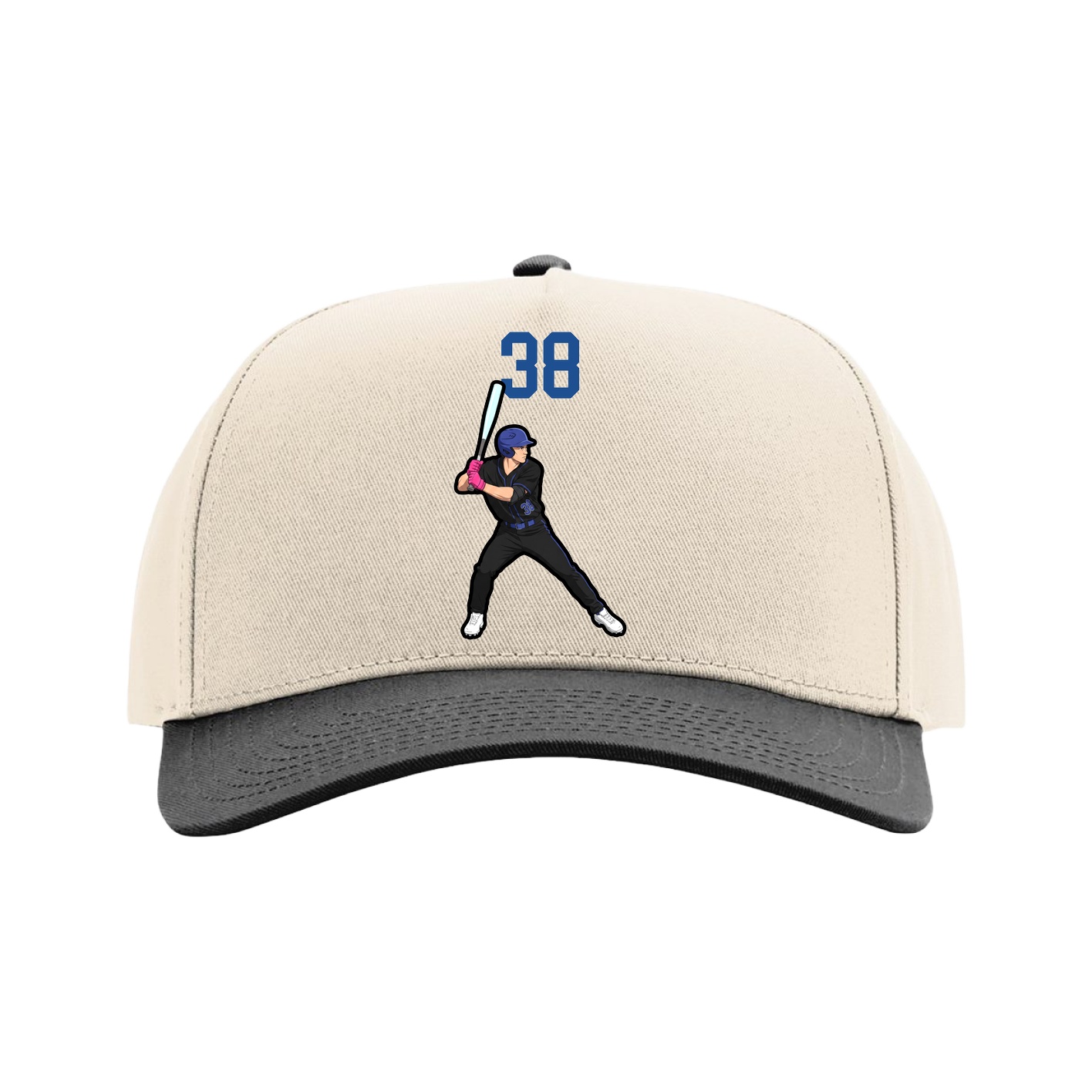 Full Fabric Five-Panel Champ Cap